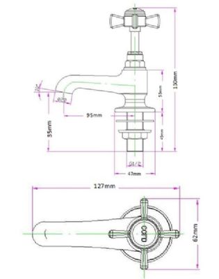 SAGITTARIUS CHURCHMAN CHROME TRADITIONAL BASIN TAPS, CH/101/C *SPECIAL OFFER* SAGITTARIUS CHURCHMAN CHROME TRADITIONAL BASIN TAPS, CH/101/C *SPECIAL OFFER*